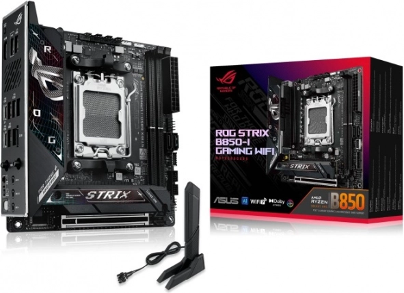 ROG Strix B850-I Gaming WiFi mini‑ITX motherboard
