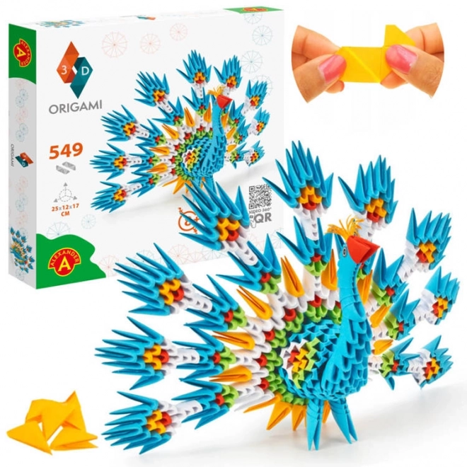 Creatieve Origami 3D Pauw van Alexander
