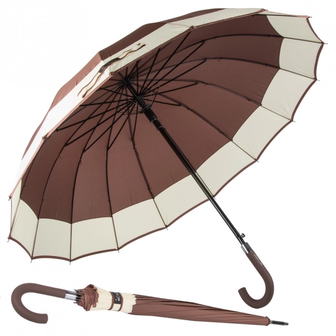 Parapluie XXL élégant et robuste avec poignée antidérapante