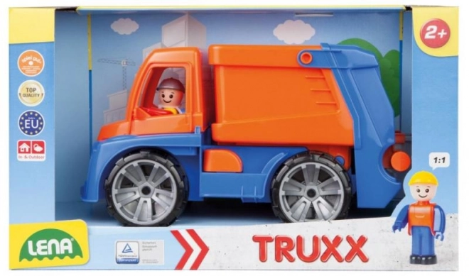 Truxx vuilniswagen in decoratieve doos