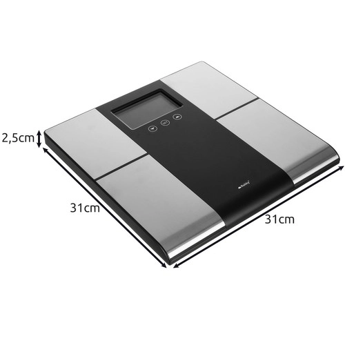 Balance analytique de salle de bain Ruhhy LCD
