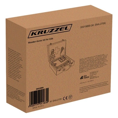 Kleine Dokter Set - Houten Kruzzel 19869