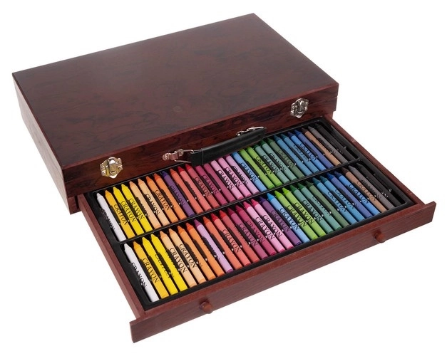 Painting Set With Wooden Case And Drawer