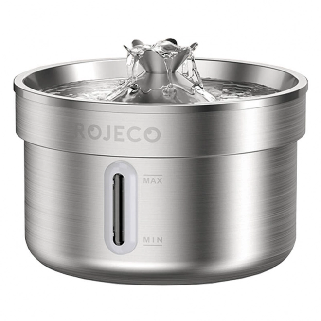 Stainless Steel Pet Water Fountain 2L by Rojeco