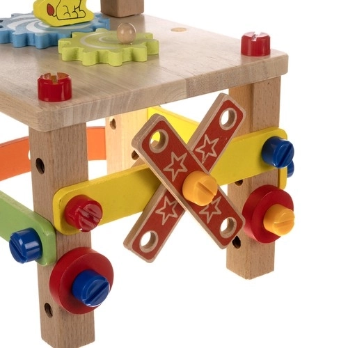 Houten educatieve stoel
