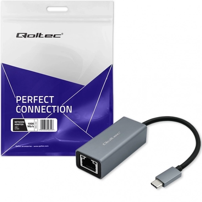 USB-C to RJ45 Ethernet Adapter | 1000Mbps | Aluminum Housing