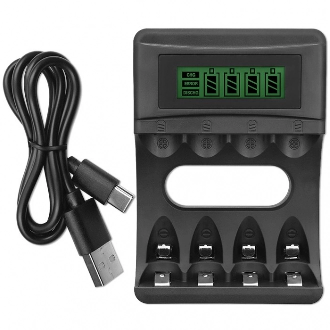 Oplader voor Ni-MH batterijen AAA/AA