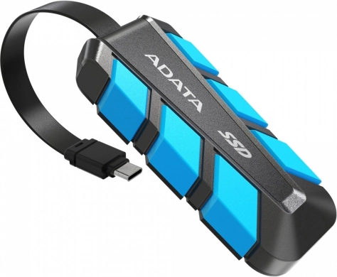 Externe SSD ADATA SC740 1 TB USB‑C 3.2 Gen2, 1050/1000 MB/s, blauw