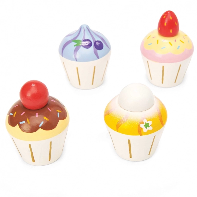 Houten cupcakes Le Toy Van Honeybake