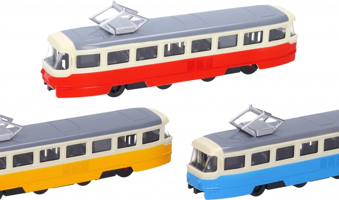 Metal Tram with Effects 16 cm