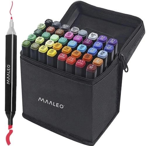 Double-Sided Marker Set - 40 Pieces