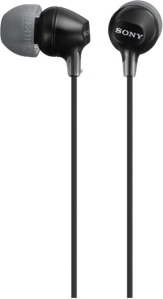 In-Ear-Kopfhörer mit Mikrofon SONY MDR-EX15AP Schwarz