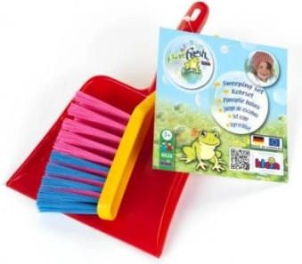 Plastischer Handfeger und Kehrschaufel für Kinder