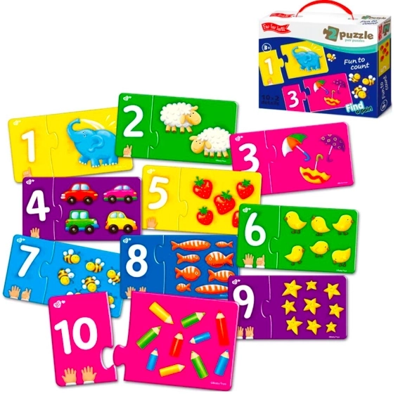 Puzzel parenspel Far Far Land - 10 afbeeldingen
