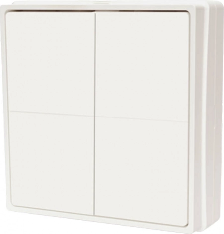 Shelly BLU Button 4 Bluetooth vierknops schakelaar