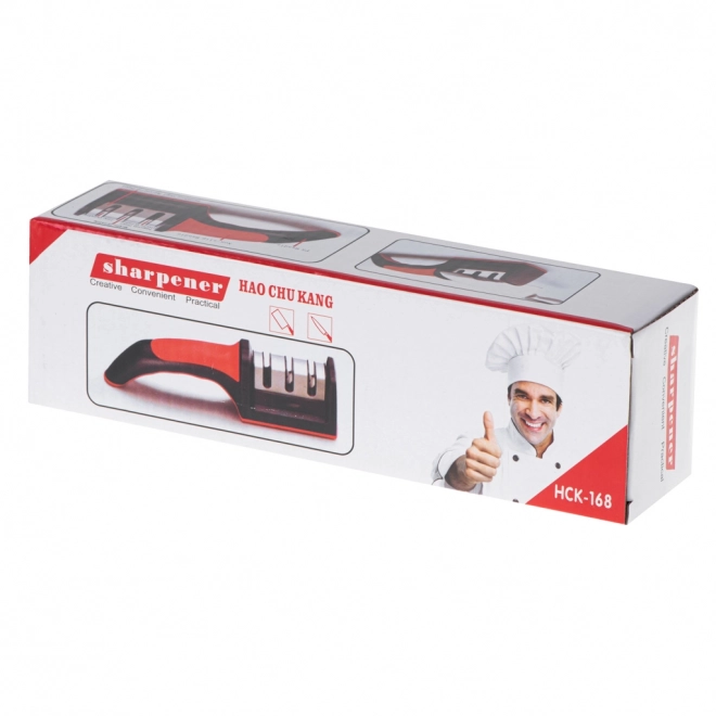 Driefasen keukenmessen slijper 3-in-1