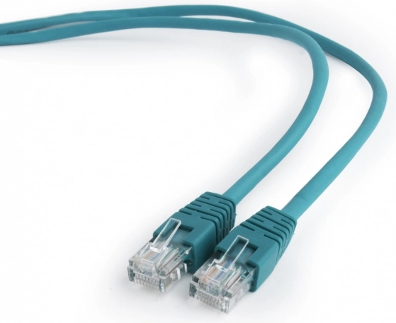 patchkabel cat. 5e 1 m groen met gegoten mantel