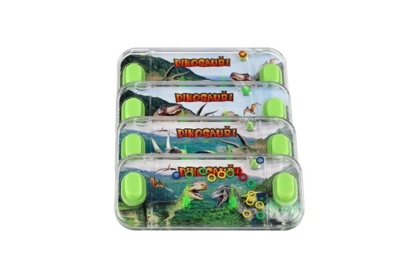 Jeu d'eau casse-tête 15,5x7cm plastique dinosaure 4 types 24 pcs dans une boîte