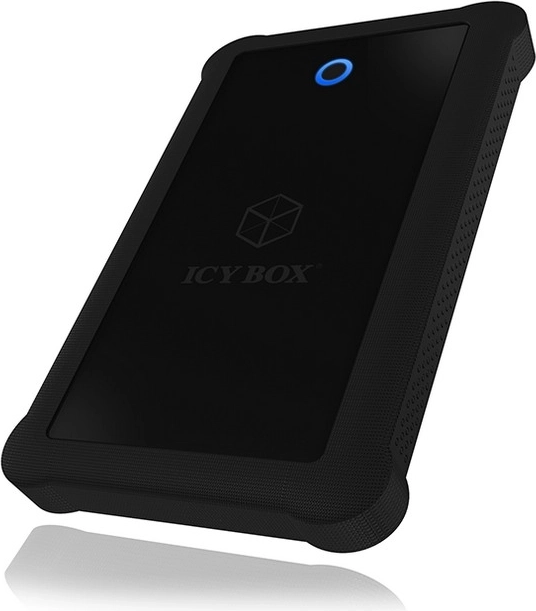 external 2.5" drive enclosure ICY BOX with USB 3.0 and silicone cover