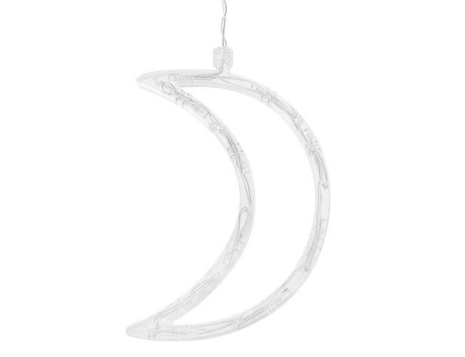 LED gekleurde gordijn met sterren en maantjes - 5 m, 138 LED