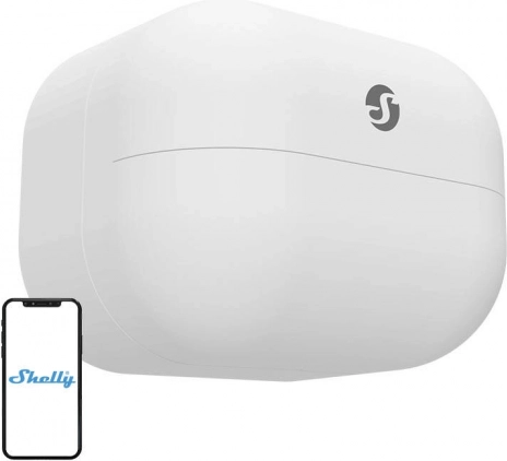 Capteur de mouvement sans fil avec luxmètre SHELLY BLU Motion (Bluetooth)