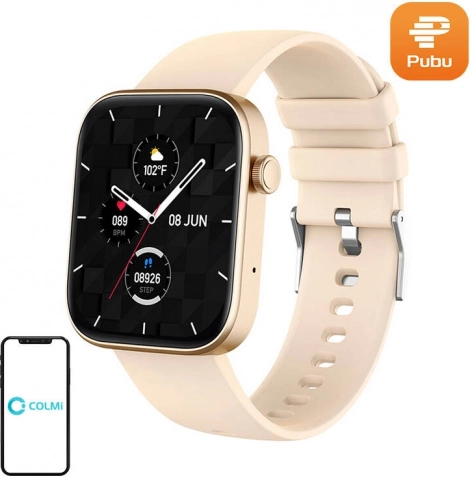 Slimme horloge COLMI goud