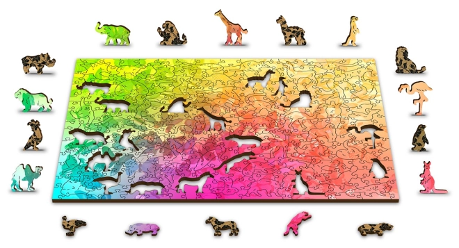 Dubbelzijdige puzzel 2v1
