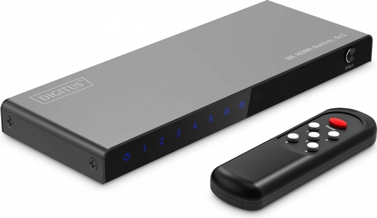 Convenient switching — remote and automatic