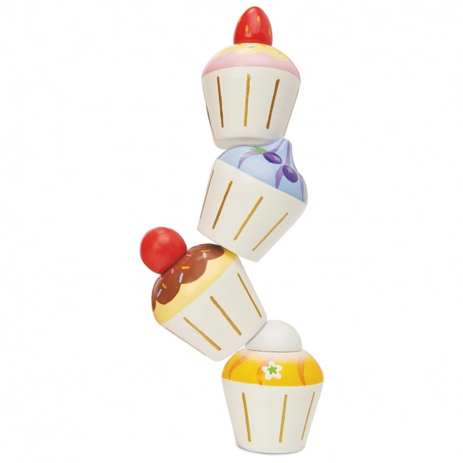 Houten cupcakes Le Toy Van Honeybake