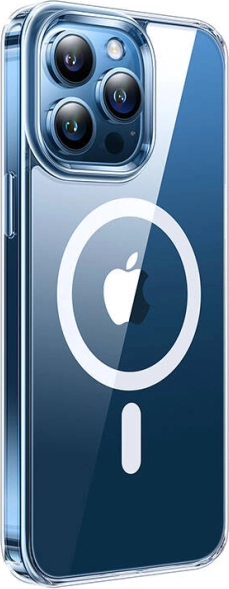 Transparante magnetische hoes TORRAS Diamond Clear-Mag voor iPhone 15 Pro