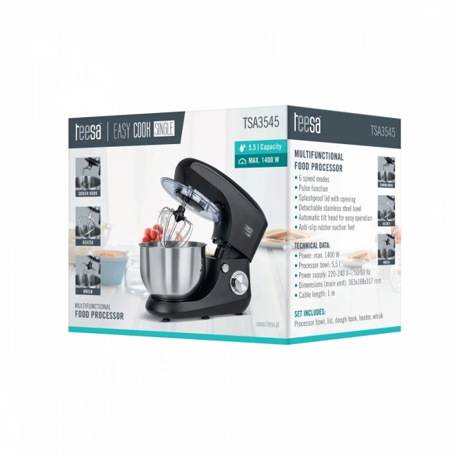 Küchenmaschine Easy Cook SINGLE schwarz
