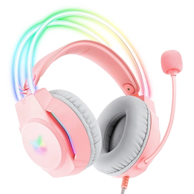 Gaming koptelefoon ONIKUMA X26 Roze