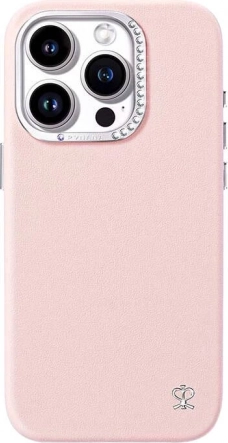 Joyroom étui étoilé pour iPhone 14 Pro Max rose