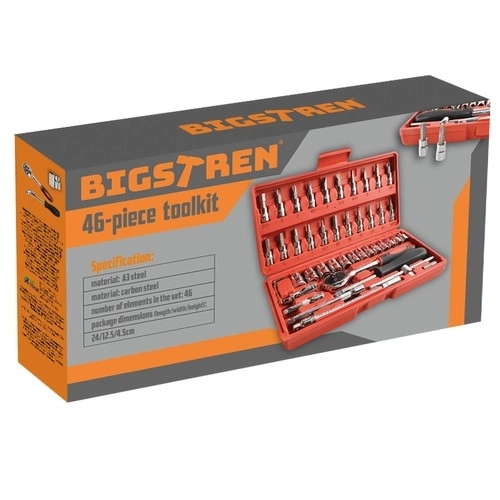 Gereedschapsset - 46 stuks