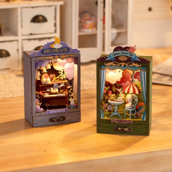 Miniatuur theekransje theater