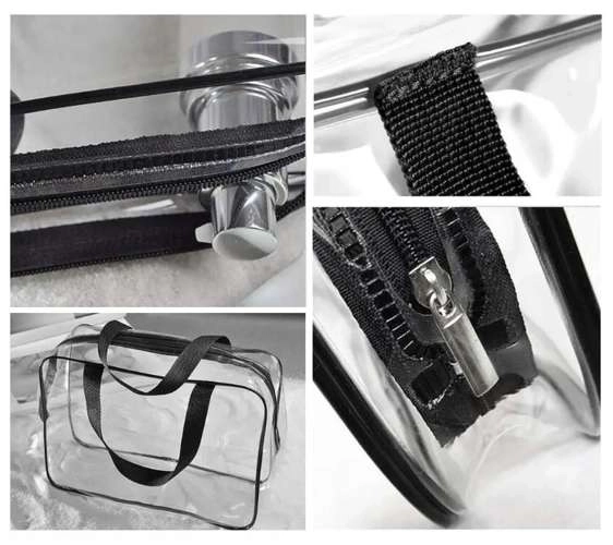 Transparante toilettas 3-in-1 Soulima 21448