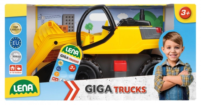 Excavator Lena Giga Trucks Yellow-Black