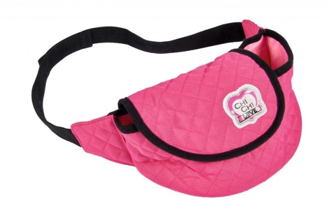 Pluchen hondje Chi Chi Love in modieuze tas