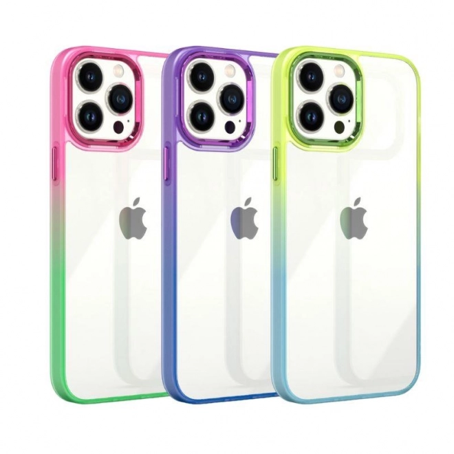 Coque de protection pour iPhone 14 Pro - vert-bleu