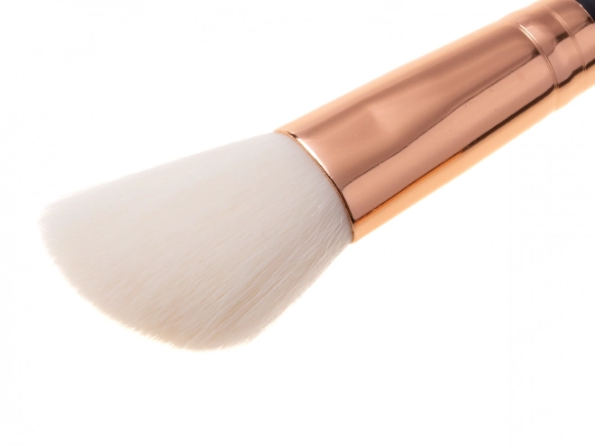 Set make-up kwasten 15st + etui - bruin