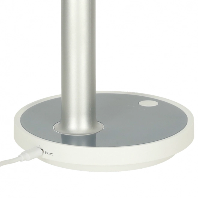 Witte draadloze tafelventilator 30cm