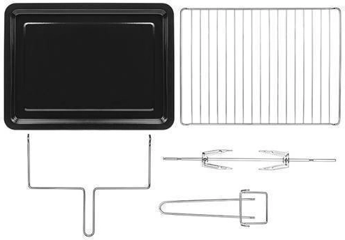 Broche rotative pour une viande croustillante
