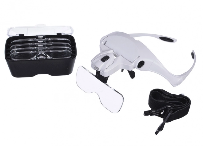 LICHTEN OP HOOFD MET 2 LED-diodes 3,5x