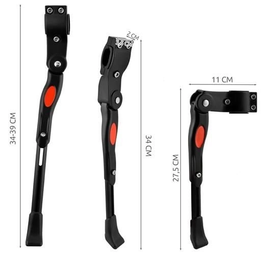 Adjustable Aluminum Bicycle Kickstand