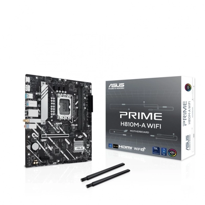 Motherboard ASUS PRIME H810M-A WiFi mATX with USB-C and DDR5