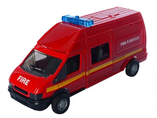 Metalen auto Rapid 1:48 met geluid