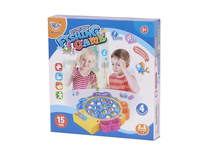 Family Action Game Fish Catching Set
