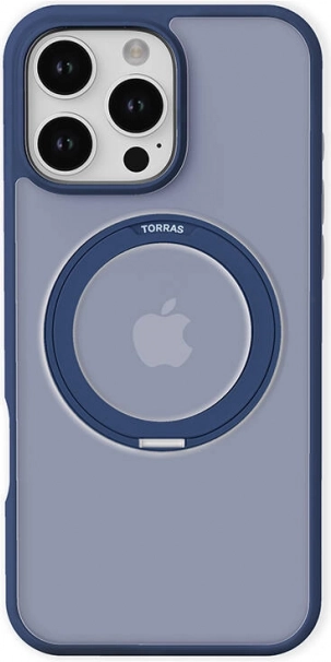 TORRAS Ostand Pro Case for iPhone 16 Pro Max Blue