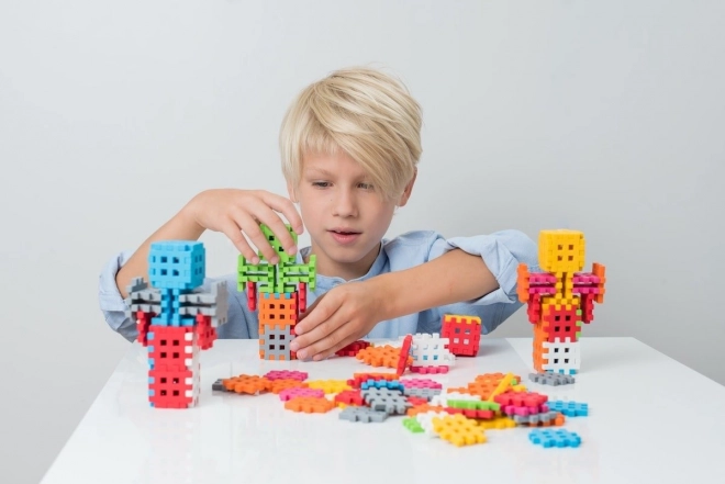 Bouwstenen Mini Pastel 140 stuks