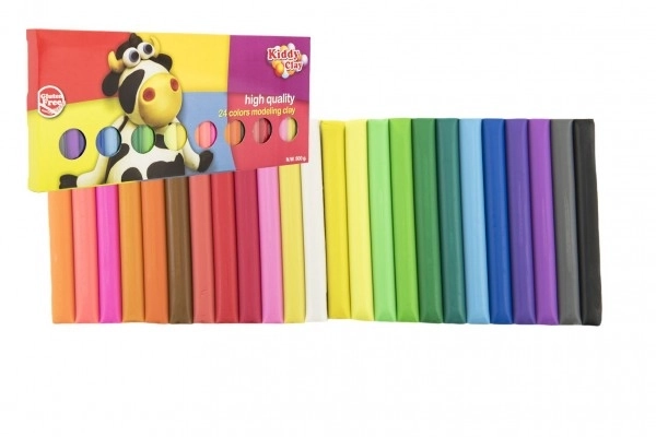 Kiddy Clay Modeling Clay 500g – 24 Colors